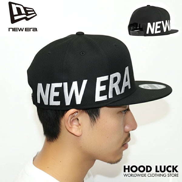 ニューエラ キャップ 9FIFTY エッシェンシャル サイドロゴ Essential 帽子 メンズ レディース ベースボールキャップ 野球帽 デカロゴ フリーサイズ 大きいサイズ 限定 シンプル 大きいサイズ 65cm