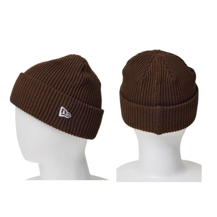 ニューエラ ニット帽 NEW ERA ニットキャップ リブ編 帽子 メンズ レディース カフ シンプル ブランド 黒 綿 コットン 人気 ブランド おしゃれ かっこいい フリーサイズ 大きいサイズ ニューエラー ユニセックス 男女兼用 ストリート コーデ 防寒 秋 冬