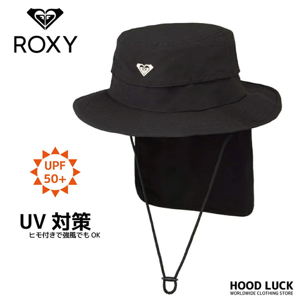 ROXY ビーチハット レディース ネックカバー付き UVカット RSA251712