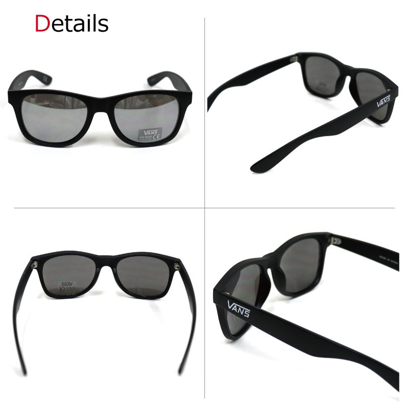 VANS サングラス バンズ SUNGLASS ヴァンズ 柄 メンズ レディース 男女兼用 ユニセックス UVカット ブランド おしゃれ スポーツ 釣り サイクリング ドライブ ミラーレンズ