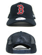 ニューエラ メッシュキャップ レッドソックス NEW ERA A-FRAME TRUCKER MESH CAP B BOSTON REDSOX ニューエラー ダンス 衣装 帽子 クリスマス