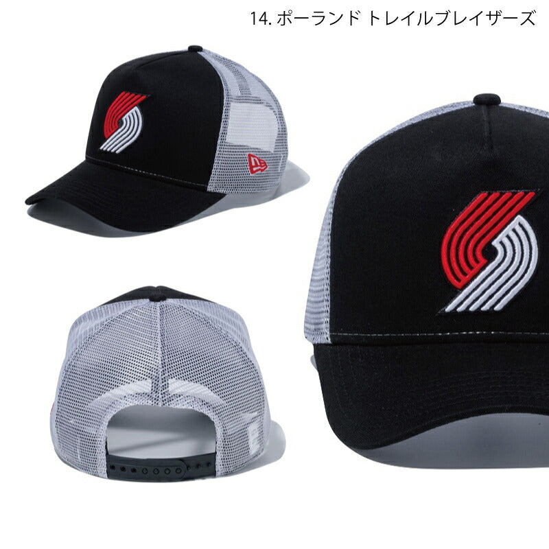 ニューエラ メッシュキャップ 9FORTY キャップ NBA NEW ERA A-FRAME MESH CAP ブルズ ネッツ レイカーズ ニューエラー 帽子 ぼうし メンズ レディース