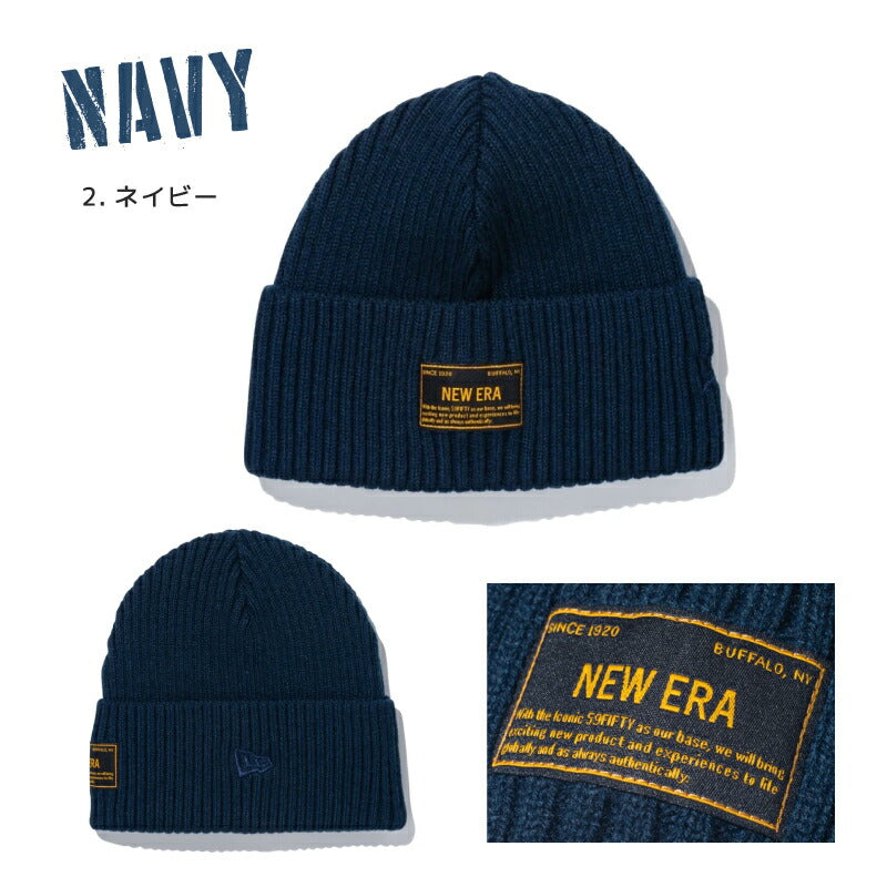 ニューエラ ニット帽 ミリタリー ニット キャップ ワッペン ワッチ ニューエラー NEW ERA NEWERA メンズ レディース