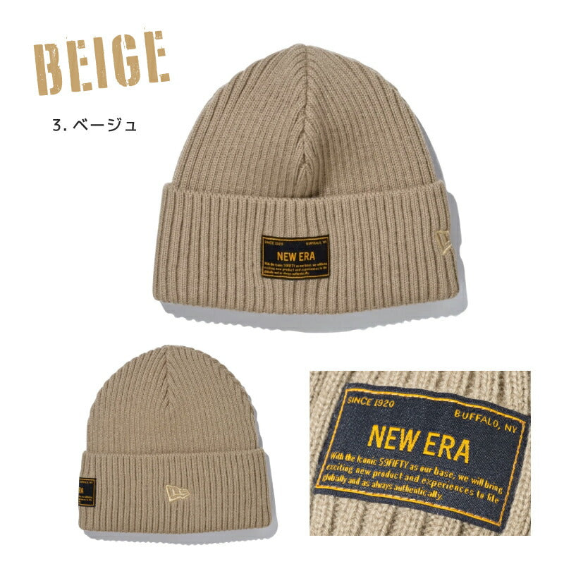 ニューエラ ニット帽 ミリタリー ニット キャップ ワッペン ワッチ ニューエラー NEW ERA NEWERA メンズ レディース