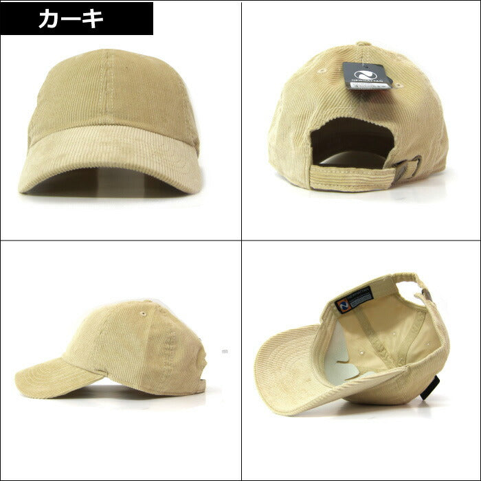 ニューハッタン コーデュロイ キャップ ローキャップ ポロキャップ 6パネルキャップ NEWHATTAN