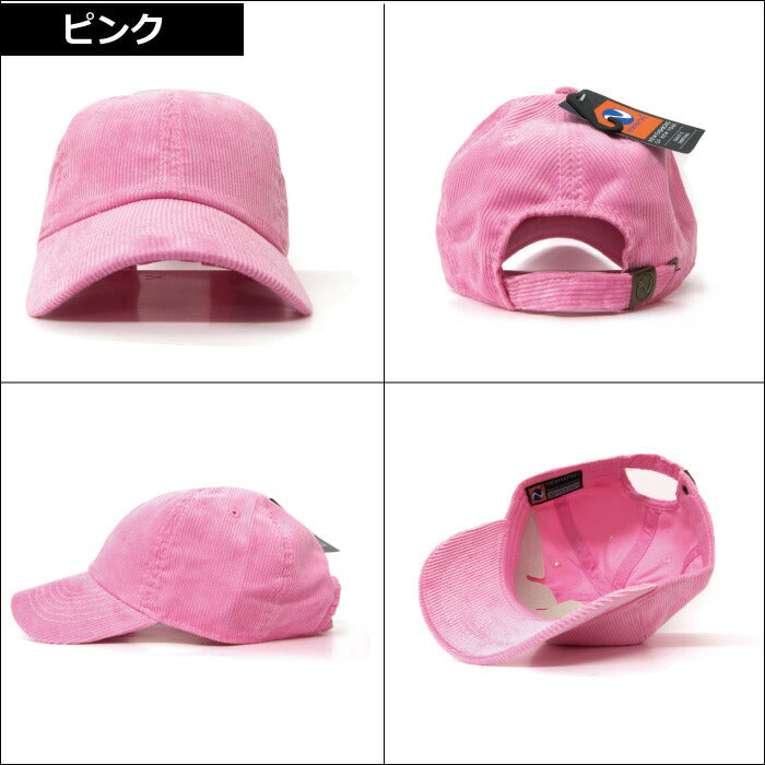 ニューハッタン コーデュロイ キャップ ローキャップ ポロキャップ 6パネルキャップ NEWHATTAN