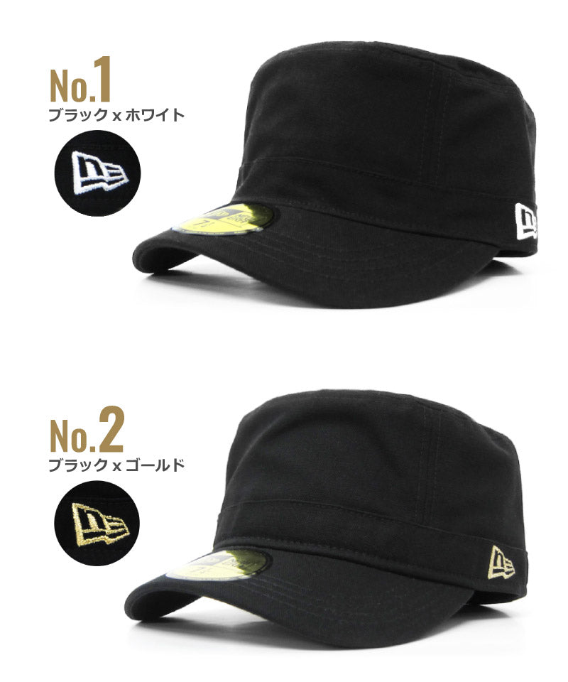 ニューエラ ワークキャップ NEW ERA WORK CAP ミリタリーキャップ ニューエラー NEWERA メンズ レディース 深め 帽子 大きいサイズ 62cm 夏 ブランド デニム