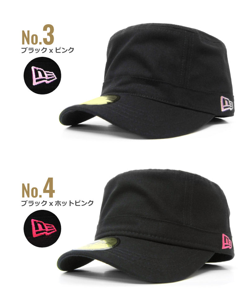 ニューエラ ワークキャップ NEW ERA WORK CAP ミリタリーキャップ ニューエラー NEWERA メンズ レディース 深め 帽子 大きいサイズ 62cm 夏 ブランド デニム