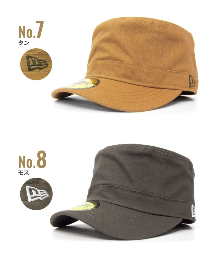 ニューエラ ワークキャップ NEW ERA WORK CAP ミリタリーキャップ ニューエラー NEWERA メンズ レディース 深め 帽子 大きいサイズ 62cm 夏 ブランド デニム