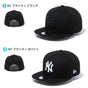 ニューエラ キャップ ヤンキース 9fifty NY NEW ERA SNAPBACK CAP スナップバック フリーサイズ ニューエラー ダンス 衣装 ブラック 作業 夏用 メンズ レディース キッズ 帽子 親子 ペアルック 男女兼用