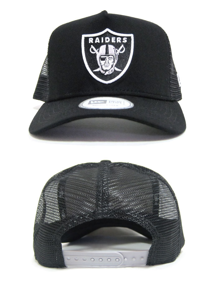 ニューエラ メッシュキャップ レイダース NEW ERA TRUCKER Raiders ニューエラー ダンス 衣装 帽子 男女兼用 メンズ レディース