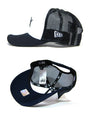 ニューエラ メッシュキャップ 星 ダラス・カウボーイズ【ネイビー×ホワイト】NEW ERA A-FRAME TRUCKER MESH CAP Dallas Cowboys ニューエラー