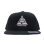 HOOD STAR キャップ フッドスター 帽子 ブランドロゴ フリーサイズ スナップバック ベースボールキャップ CAP スター 星 ピラミッド ブランド メンズ レディース