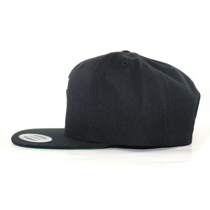 HOOD STAR キャップ フッドスター 帽子 ブランドロゴ フリーサイズ スナップバック ベースボールキャップ CAP スター 星 ピラミッド ブランド メンズ レディース