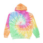パーカー プルオーバー タイダイ ゆったりサイズ TIE DYE HOOD STAR フッドスター ピラミッド B系 ストリート スト系 ファッション 大きいサイズ プリント メンズ レディース 秋 冬