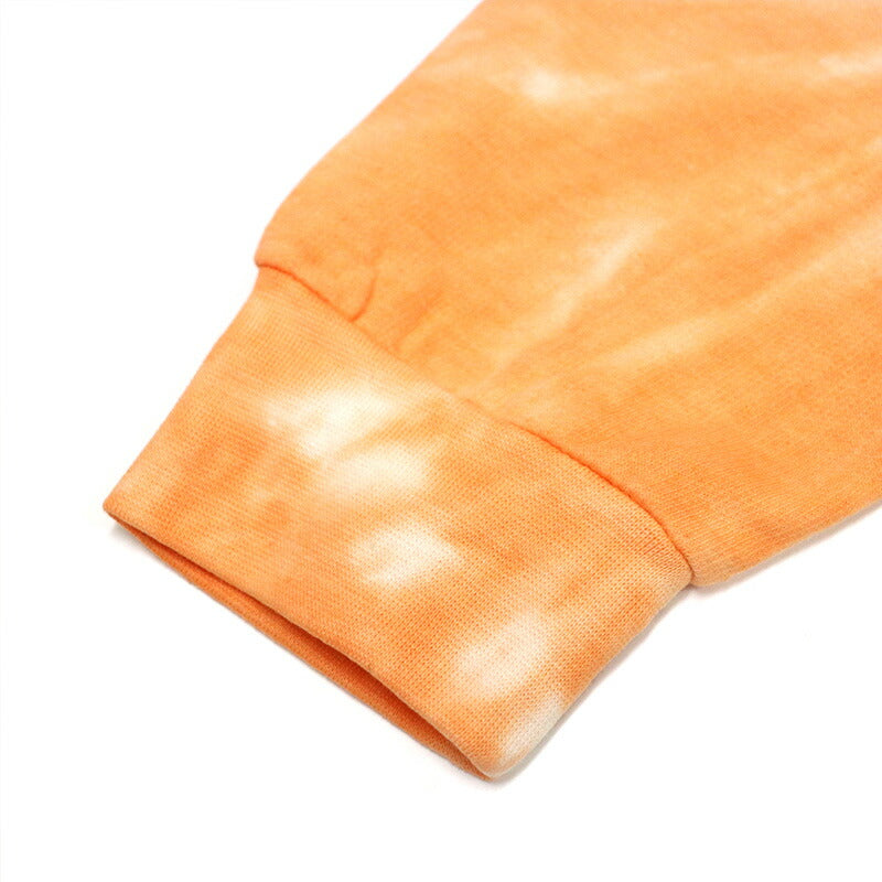 パーカー プルオーバー タイダイ ゆったりサイズ TIE DYE HOOD STAR フッドスター ピラミッド B系 ストリート スト系 ファッション 大きいサイズ プリント メンズ レディース 秋 冬