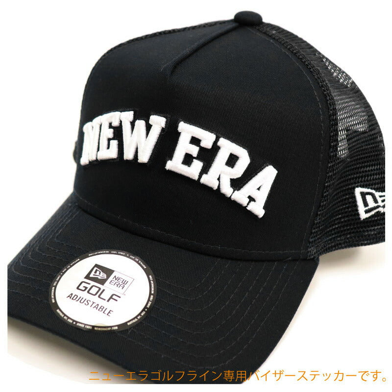 ニューエラ ゴルフ メッシュキャップ NEW ERA GOLF キャップ メッシュ 帽子 ぼうし ロゴ ブラック ラウンド 夏 スポーツ アウトドア 通気性抜群 紫外線対策 ロゴ ニューエラー ぼうし