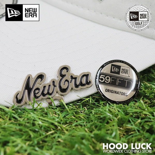 ニューエラ NEWERA ゴルフ GOLF マーカー ベーシックマーカー オールドロゴ バイザーステッカー シルバー 目立つマーカー おしゃれ シンプル