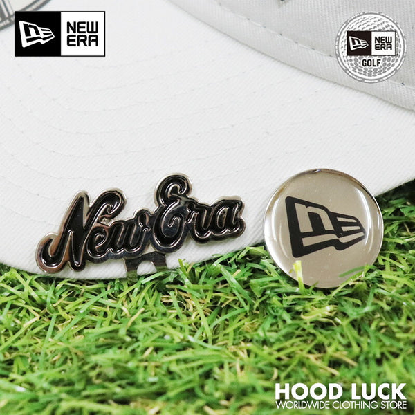 ニューエラ NEWERA ゴルフ GOLF マーカー ベーシックマーカー オールドロゴ フラッグロゴ シルバー 目立つマーカー おしゃれ シンプル