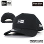 ニューエラ NEWERA キャップ 9FORTY A-Frame Basic Fabrics ウーブンパッチ ボックスロゴ ブラック 帽子 ニューエラー メンズ レディース