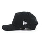 ニューエラ NEWERA キャップ 9FORTY A-Frame Basic Fabrics ウーブンパッチ ボックスロゴ ブラック 帽子 ニューエラー メンズ レディース