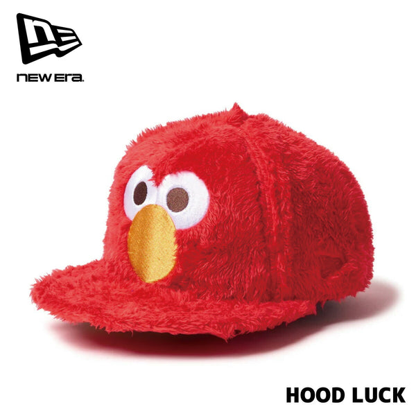 ニューエラ キャップ コラボ 9FIFTY SESAME STREET セサミストリート Elmo エルモ レッド モコモコ キャラクター メンズ レディース 帽子
