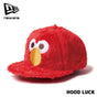 ニューエラ キャップ コラボ 9FIFTY SESAME STREET セサミストリート Elmo エルモ レッド モコモコ キャラクター メンズ レディース 帽子