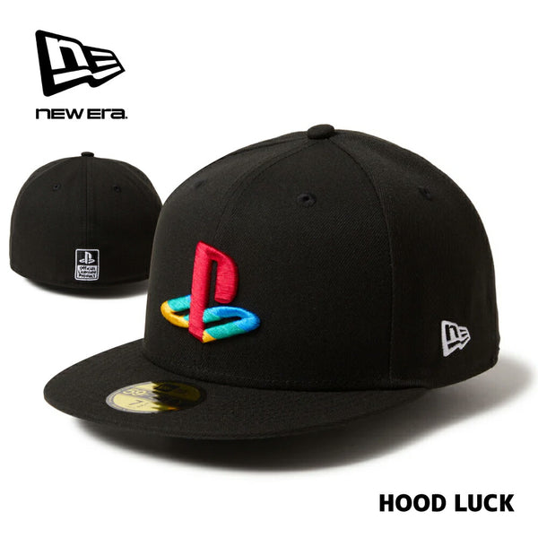 ニューエラ キャップ コラボ 59FIFTY  PlayStation プレステ プレイステーション ファミリーマーク マルチカラー ブラック メンズ レディース 大きいサイズ 帽子