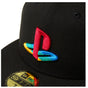 ニューエラ キャップ コラボ 59FIFTY  PlayStation プレステ プレイステーション ファミリーマーク マルチカラー ブラック メンズ レディース 大きいサイズ 帽子