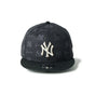 ニューエラ NEWERA キャップ 9FIFTY MLB ジャガード モノグラム Jacquard ニューヨーク・ヤンキース ブラック メンズ レディース 帽子 大きいサイズ 65cm