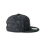 ニューエラ NEWERA キャップ 9FIFTY MLB ジャガード モノグラム Jacquard ニューヨーク・ヤンキース ブラック メンズ レディース 帽子 大きいサイズ 65cm
