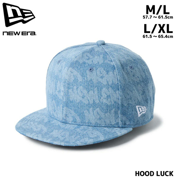 ニューエラ キャップ NEWERA ニューエラー 帽子 デニムキャップ タギング グラフィティー  9FIFTY Laser Burn Out ウォッシュドデニム メンズ レディース 大きいサイズ 65cm