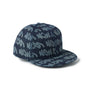 ニューエラ キャップ NEWERA ニューエラー 帽子 デニムキャップ タギング グラフィティー  9FIFTY Laser Burn Out ダークデニム メンズ レディース 大きいサイズ 65cm