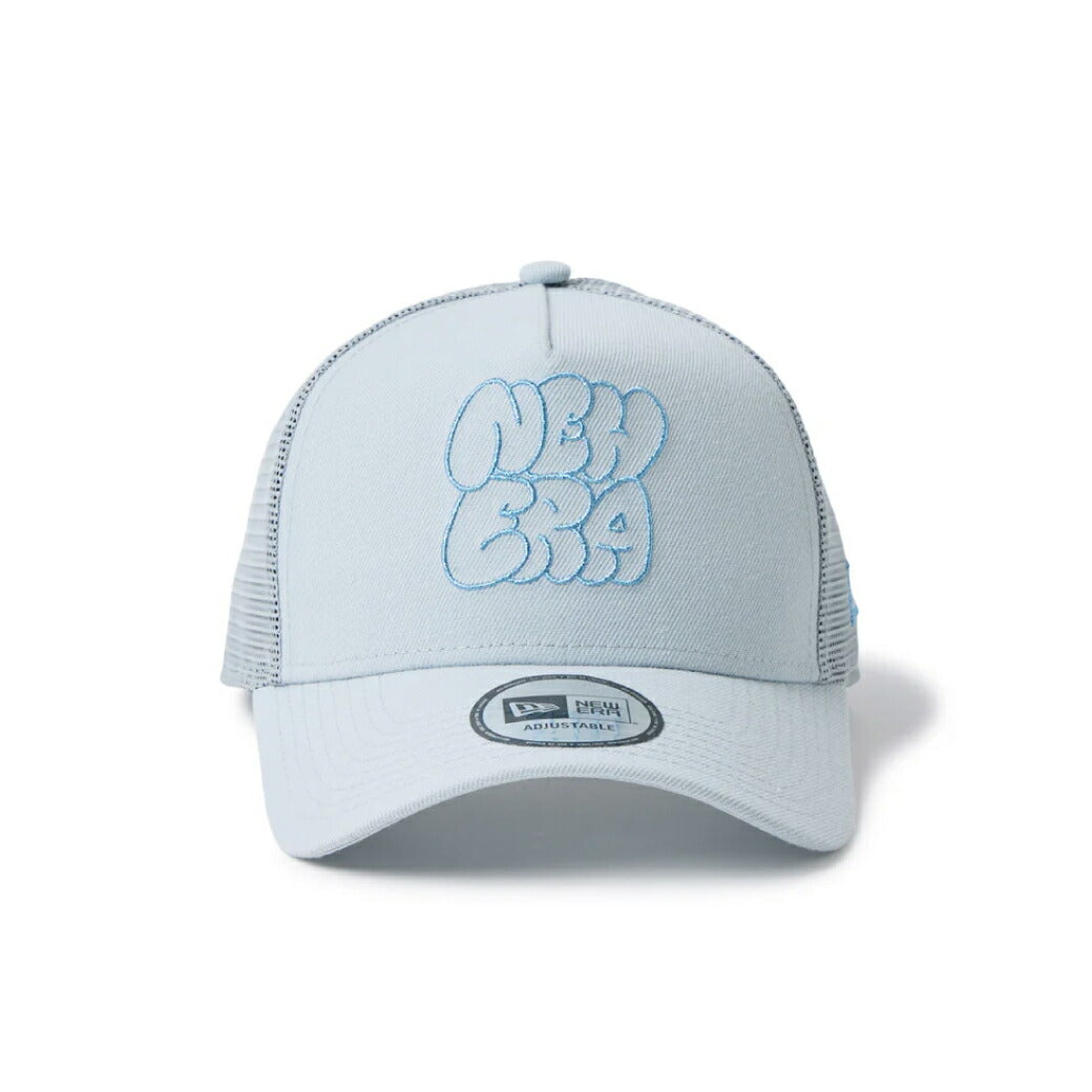 ニューエラ キャップ NEWERA 9FORTY A-Frame トラッカー Wall Art グレーメッシュキャップ トラッカーキャップ 帽子 夏用 グラフィティー HIP HOP ストリート  メンズ レディース