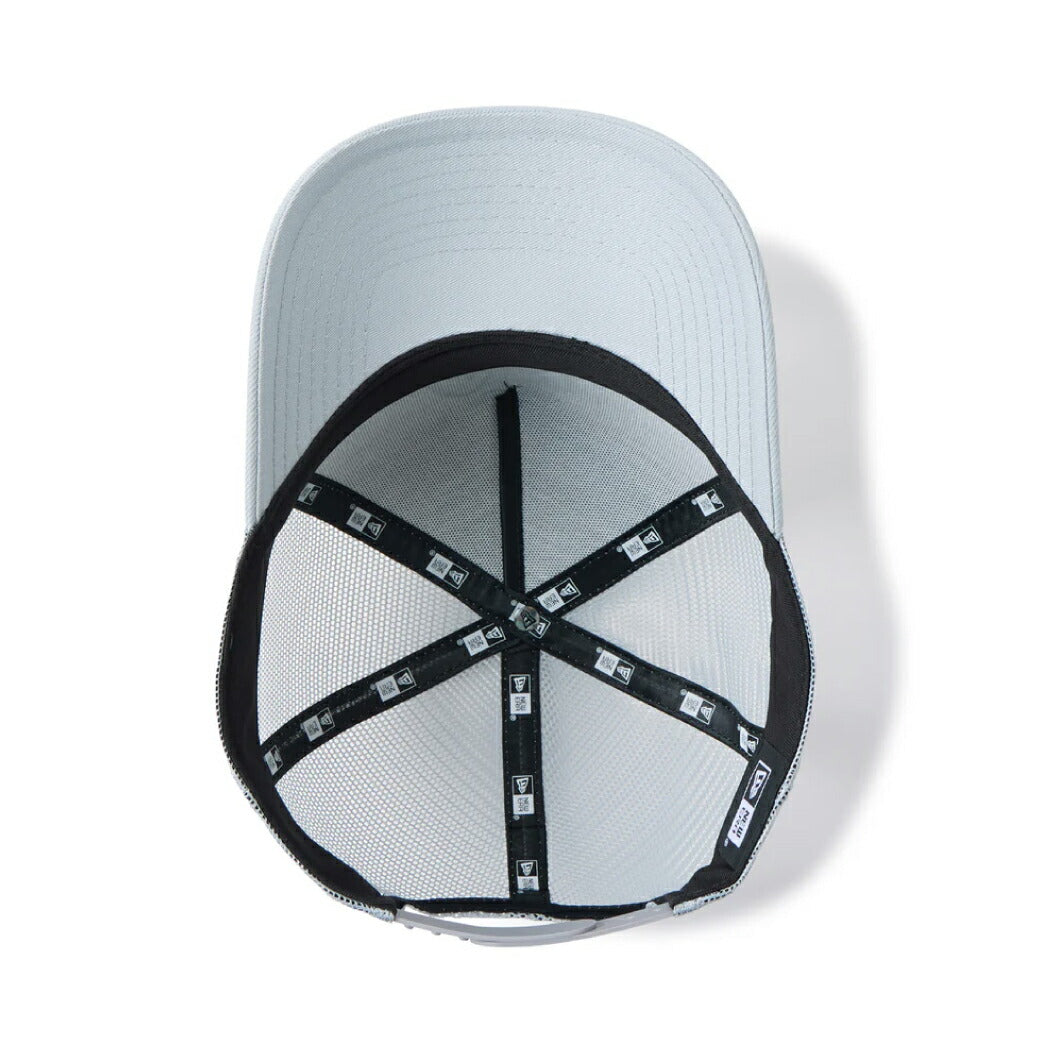 ニューエラ キャップ NEWERA 9FORTY A-Frame トラッカー Wall Art グレーメッシュキャップ トラッカーキャップ 帽子 夏用 グラフィティー HIP HOP ストリート  メンズ レディース