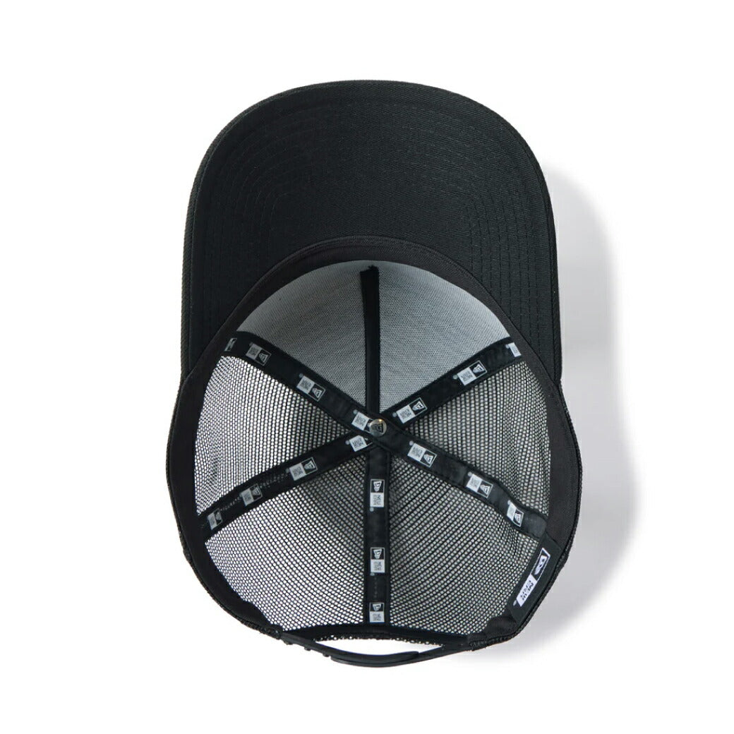 ニューエラ キャップ NEWERA 9FORTY A-Frame Wall Art メッシュキャップ トラッカーキャップ 帽子 夏用 グラフィティー HIP HOP ストリート Wall Art オプティックホワイト/ブラック メンズ レディース