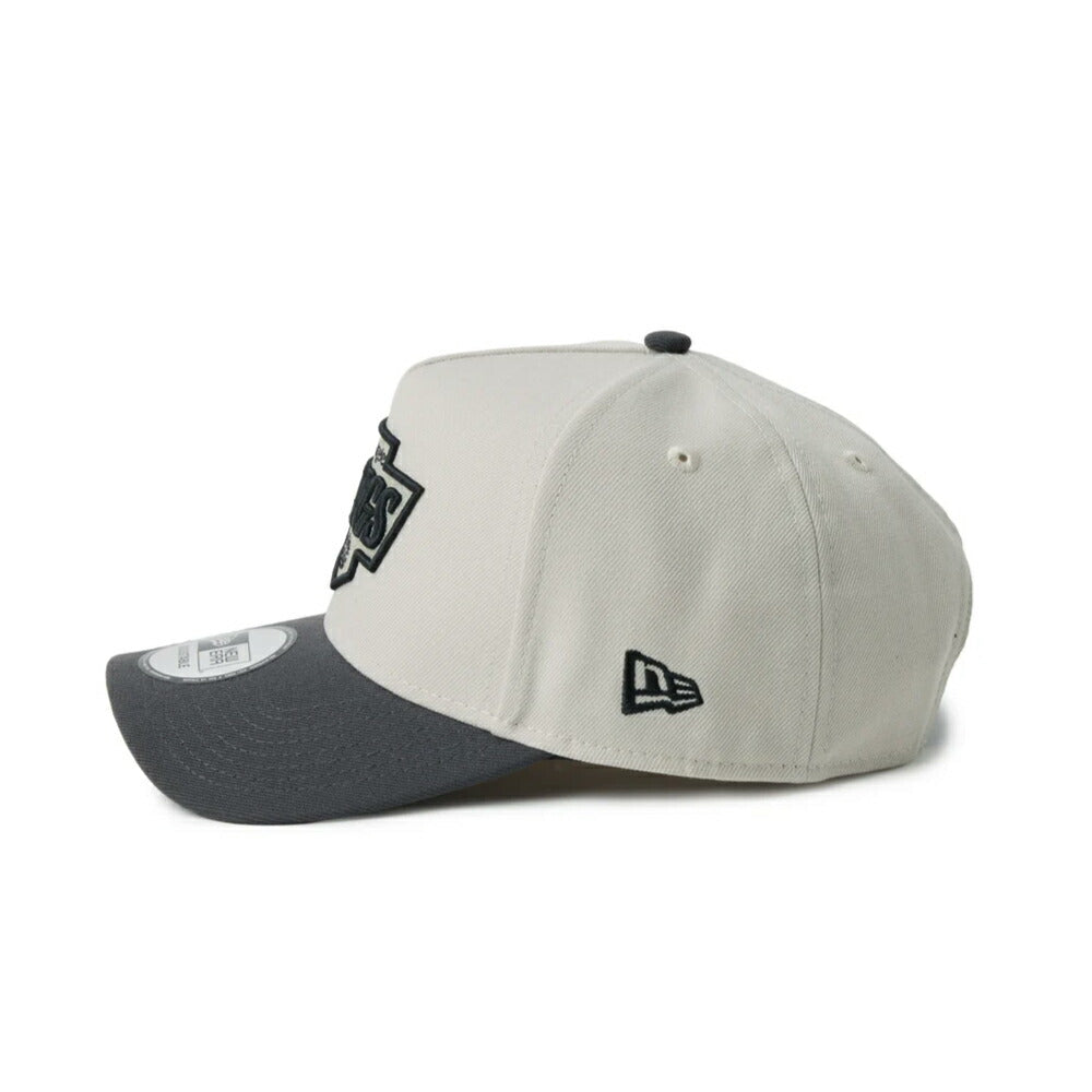 ニューエラ キャップ NEWERA 帽子 9FORTY A-Frame NHL ロサンゼルス・キングズ ブラック ストーン/グラファイト メンズ レディース