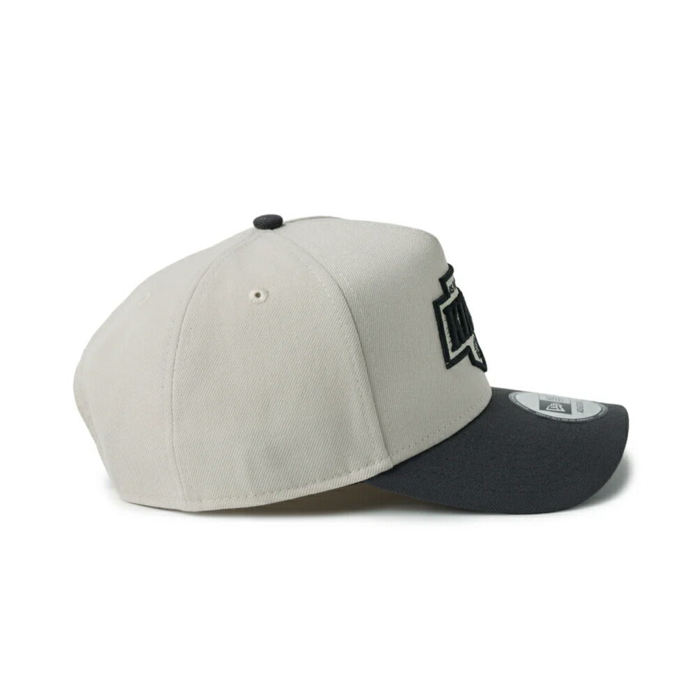 ニューエラ キャップ NEWERA 帽子 9FORTY A-Frame NHL ロサンゼルス・キングズ ブラック ストーン/グラファイト メンズ レディース