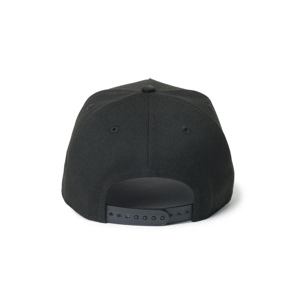 ニューエラ キャップ LA 逆ロゴ 逆さま 9FORTY A-Frame MLB Upside Down ロサンゼルス・ドジャース ブラック メンズ レディース 刺繍ロゴ