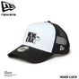 ニューエラ メッシュキャップ コラボ スヌーピー ピーナッツ NEW ERA 9FORTY A-Frame トラッカー Vintage PEANUTS ピーナッツ JOE COOL ジョー・クール ブラック/ホワイト メンズ レディース 夏用