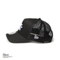 ニューエラ メッシュキャップ コラボ スヌーピー ピーナッツ NEW ERA 9FORTY A-Frame トラッカー Vintage PEANUTS ピーナッツ JOE COOL ジョー・クール ブラック メンズ レディース 夏用