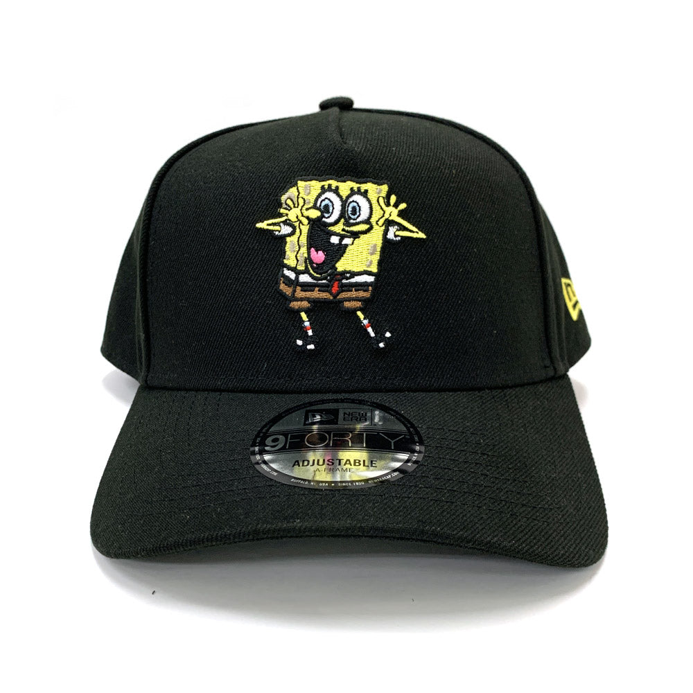ニューエラ キャップ コラボ スポンジボブ 限定 NEW ERA Nickelodeon - SpongeBob 9FORTY A-FRAME メンズ レディース