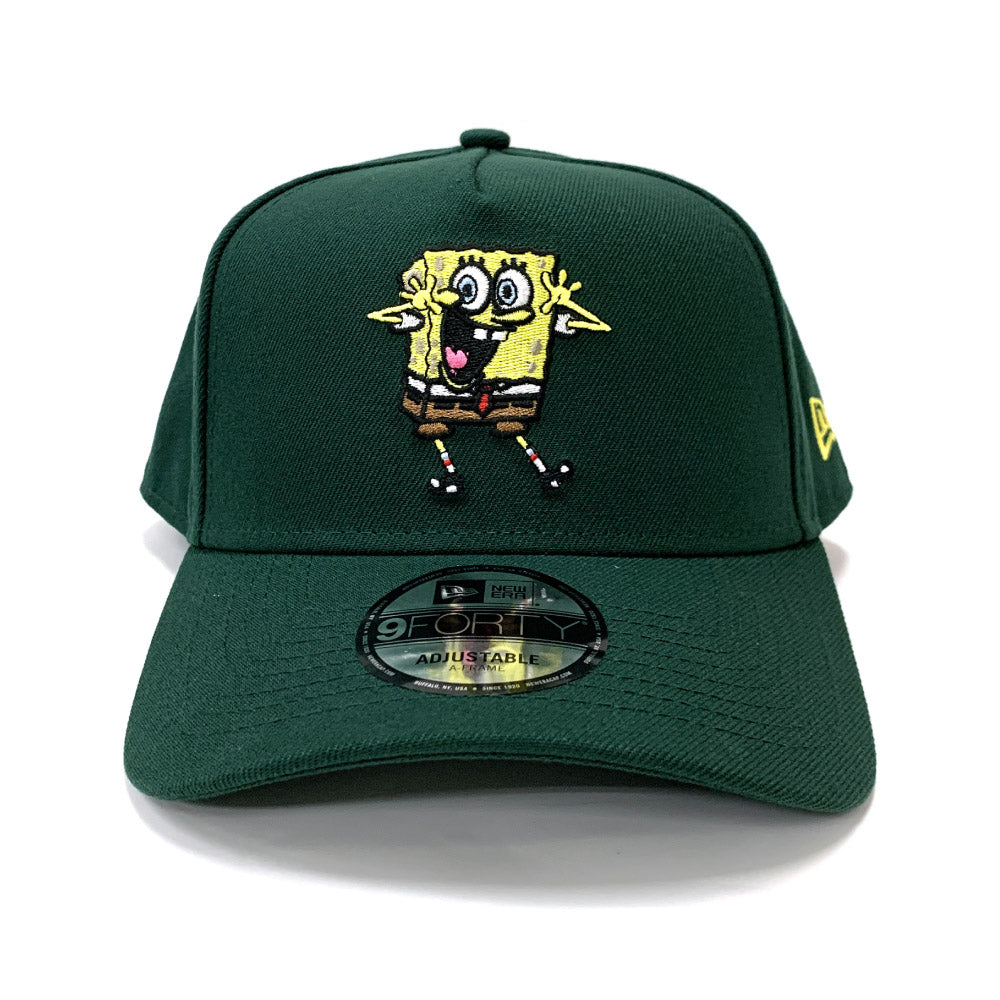 ニューエラ キャップ コラボ スポンジボブ 限定 NEW ERA Nickelodeon - SpongeBob 9FORTY A-FRAME メンズ レディース