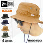ニューエラ バケットハット NEWERA ダックドコットン アドベンチャー adventure バケハ メンズ レディース サファリハット キャンプ ファッション つば広 アウトドア 魚釣り バス釣り アウトドア キャンプ