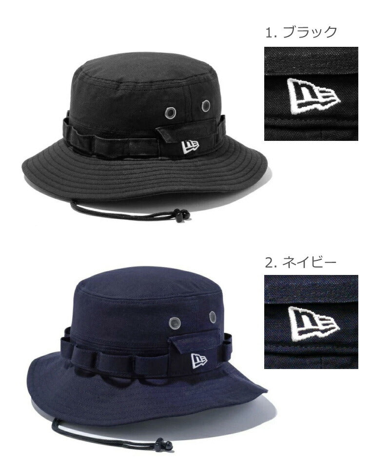 ニューエラ バケットハット NEWERA ダックドコットン アドベンチャー adventure バケハ メンズ レディース サファリハット キャンプ ファッション つば広 アウトドア 魚釣り バス釣り アウトドア キャンプ