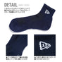 ニューエラ 靴下 ソックス newera socks 靴した 3枚セット アンクルソックス アンクル ankle ワンポイント シンプル くるぶし 学校 会社 スポーツ ジョギング テニス メンズ レディース