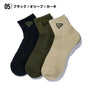 ニューエラ 靴下 ソックス newera socks 靴した 3枚セット アンクルソックス アンクル ankle ワンポイント シンプル くるぶし 学校 会社 スポーツ ジョギング テニス メンズ レディース