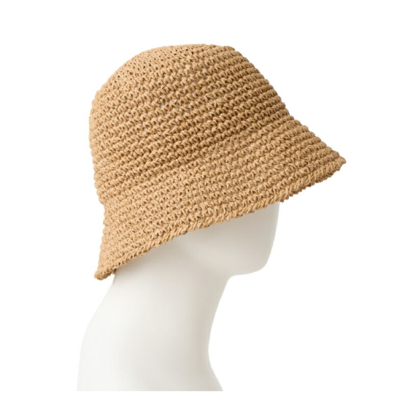 ニューエラ バケットハット 麦わら帽子 ストローハット バケハ ペーパーストロー NEWERA  BUCKET01 SB PAPER 紫外線対策 UVカット メンズ レディース 大きいサイズ
