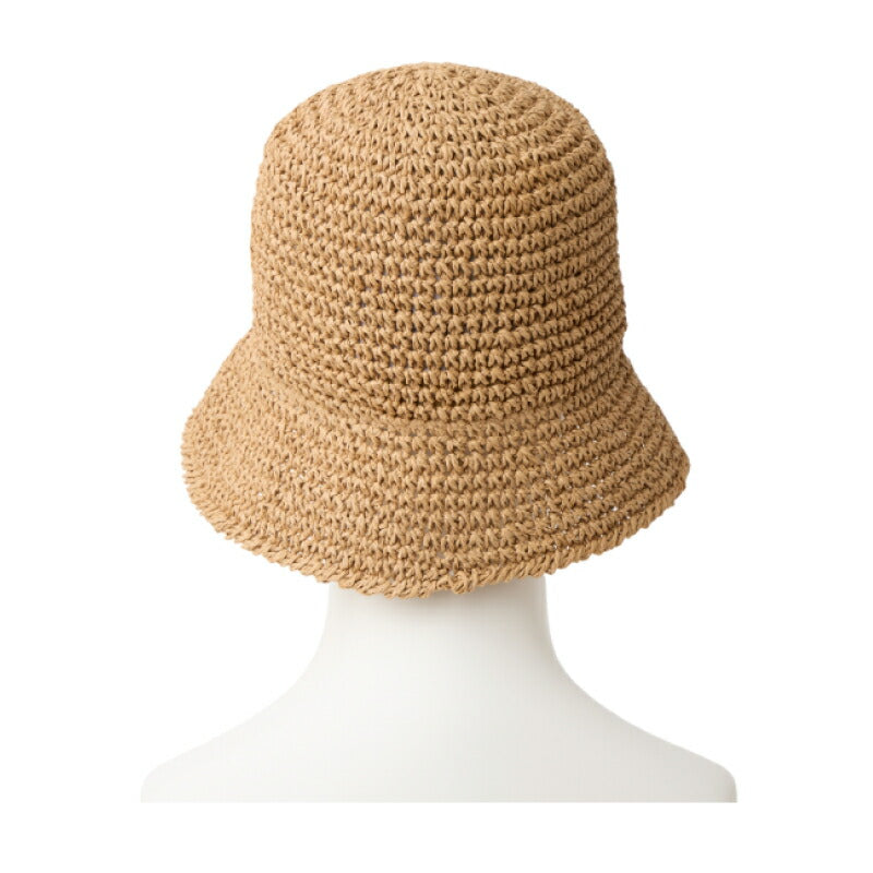 ニューエラ バケットハット 麦わら帽子 ストローハット バケハ ペーパーストロー NEWERA  BUCKET01 SB PAPER 紫外線対策 UVカット メンズ レディース 大きいサイズ