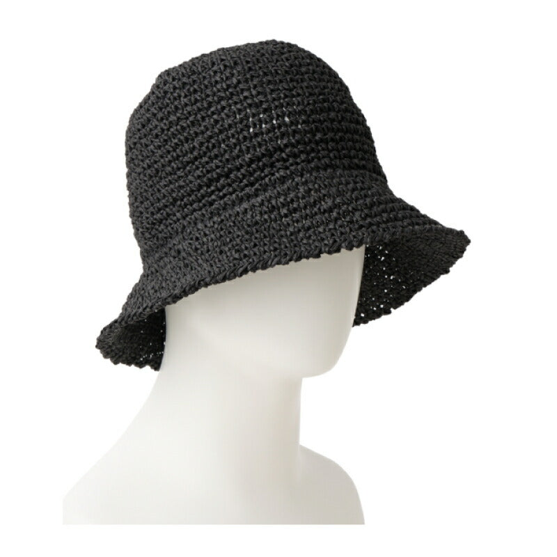 ニューエラ バケットハット 麦わら帽子 ストローハット バケハ ペーパーストロー NEWERA  BUCKET01 SB PAPER 紫外線対策 UVカット メンズ レディース 大きいサイズ
